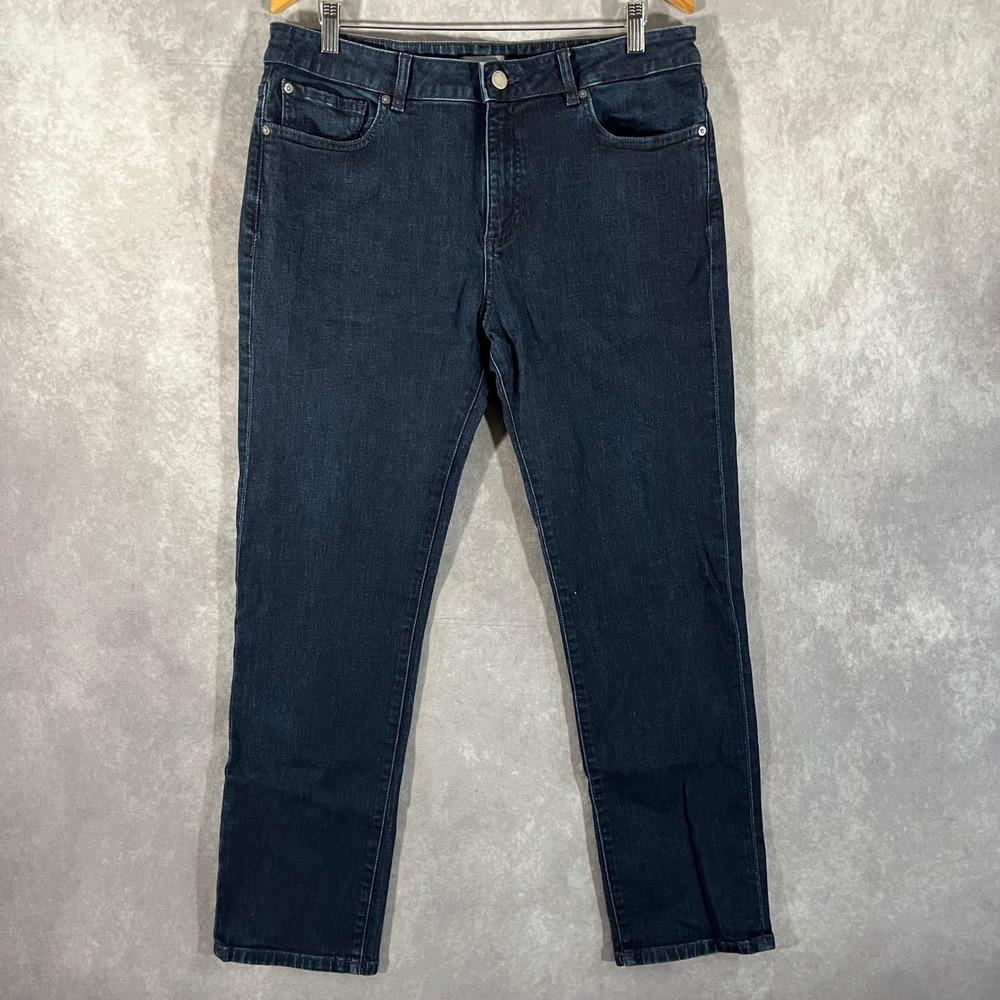 DL1961‎ Nick Slim Varick Jeans Mens 36x30 Dark Indigo Blue Stretch Denim